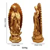 Kaguda Metal Marca Estatua de Personaje Mexicano Artesanías Adornos de Resina Decoración de Sala de Estar Entrada Adornos