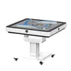 Máquina de Mahjong com Asas Giratórias, Design de Peças sem Empurrar, Baixo Ruído, Tamanho Grande, Totalmente Automática, Mesa de Mahjong para Uso Doméstico