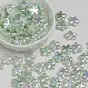 Dingyi Pérola Falsa Lua Fria ABS Duas Cores Barroco Estrela Pequena Forma Irregular Galvanizado Furo Reto Contas Soltas Acessórios para Pulseira DIY