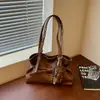 Bolsa Tote Retrô de Nicho Transfronteiriça Grande Capacidade Nova Coleção Outono 2026 Bolsa de Ombro Casual de Nicho Bolsa de Axila para o Dia a Dia