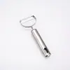 Pelador de Cocina de Acero Inoxidable Cuchillo Multifuncional para Pelar Frutas y Verduras Suministros de Cocina Pelador de Papa de Doble Cabeza