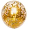 Globos Transparentes de Látex con Lentejuelas de 12 pulgadas Personalizados para Decoración de Bodas, Montaje de Ambiente para Fiestas y Festivales, Globos con Lentejuelas