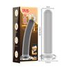 Plug Anal Transparente Snapdragon, Tira Anal Extra Longa, Dildo de Cristal Macio para Masturbação Feminina, Brinquedo Sexual para Adultos, Plug Anal