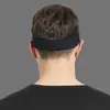 Faixa de Cabeça Esportiva Transfronteiriça Masculina para Fitness Outono e Inverno Absorvente de Suor Faixa Larga para Corrida Antiperspirante Lenço de Cabeça Faixa de Cabeça Faixa de Cabeça Faixa de Cabeça