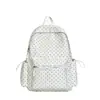 Mochila de Estilo Coreano Ins con Lunares, Linda y Elegante, Mochila de Gran Capacidad para Estudiante de Secundaria, Mochila Versátil Estilo Bosque
