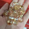 Cuentas octogonales de Cristal de Color 14 mm doble agujero cortina de cuentas de cristal cuentas sueltas accesorios DIY colgante para coche iluminación accesorios DIY
