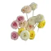 Novas flores artificiais de rosa bolha com 4 cabeças para casamentos, decoração de salão de casamento, flores para corredor, decoração de hotel e casa flores artificiais
