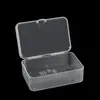 Caja de Plástico Transparente Rectangular de PP con Tapa abatible, Caja de Plástico para Empaque de Joyería, Fabricante de Caja de Almacenamiento para Hilo Dental
