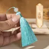 Borla Pequeña de 8 cm Flecos Material Hecho a Mano para DIY Estilo Antiguo Bolsita de Aromas Abanico Pasador Marcapáginas Colgante para Ropa Decoración de Borla