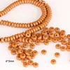 Espaçadores Falsos de Caroço de Azeitona 6mm 8mm DIY Contas Budistas Acessórios Bodhi Peças Âmbar Profundo Contas Soltas