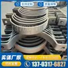 Fabricante Fornecimento A13 Grampo de Tubo de Parafuso Duplo Grampo de Tubo de Aço Carbono Frio Grampo de Tubo A5 Grampo Fixo de Aço Plano Galvanizado de Bancada