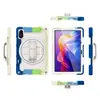Adequado para Redmi Pad 2 2025 Capa Protetora para Tablet de Silicone à Prova de Três Redmi Pad Se Capa Protetora com Suporte