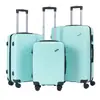Maleta de Cabina Abs de 20 pulgadas con Personalización Transfronteriza, Gran Capacidad, Cerradura de Contraseña, Adecuada para Bodas y Viajes, Disponible en Múltiples Colores