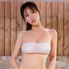 Ye Zimei Sujetador Divertido Chica Envoltura de Pecho Sexy Una Pieza Transparente Seda de Hielo Ropa Interior de Mujer Tubo Transparente Generación Cabello