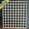 Rejilla de Madera Maciza Calada, Pantalla de Malla Cuadrada, Divisor de Entrada, Decoración Estilo Chino Dinastía Song, Rosetón de Techo, Celosía de Madera