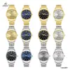 Relógio Masculino ORSGA Fashion Business Calendário Duplo Diamante Luminoso Fábrica Comércio Exterior Transfronteiriço Ao Vivo Relógio de Quartzo