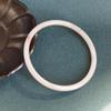 Pulsera de niña dulce de viento de vidrio imitación Jade Campana tintineante pulsera delgada anillo sin escalón con accesorios de ropa china para novias