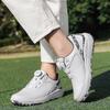 Zapatos de Golf Nuevos Transfronterizos para Hombres y Mujeres, Hebilla Giratoria Lista para Usar, Clavos Fijos Antideslizantes, Zapatos Deportivos para Exteriores para Mujeres
