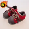 Tênis de skate infantil cano baixo 2026 nova chegada de inverno sapatos para meninos algodão duplo mais veludo tênis esportivos sapatos de treino alemães sapatos de algodão para bebê