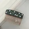 Pente de Cabelo Coreano Brilhante e Colorido com Efeito Deslumbrante, Novo Grampo de Cabelo Elegante de Princesa, Pente de Cabelo para Penteados Altos e Presilha de Cabelo para Franja
