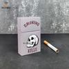 Caixa de cigarro de ferro de alta qualidade, caixa de cigarro de metal criativa, caixa de cigarro de lata, atacado, 20 caixas de cigarro, caixa a granel