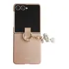 El Nuevo Estuche Portátil es Adecuado para Samsung Z Flip7 Funda para Teléfono con Pantalla Plegable Mate tipo Piel Flip6 Cubierta Protectora Anticaídas