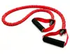 Tubo de látex funda de tela retráctil anti-rotura tensor de línea recta banda de resistencia banda elástica de fitness tensor