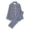Pijama de franela de algodón estilo japonés sin costura lateral para el hogar, buen pijama de algodón para mujer, otoño e invierno, pijama suelto para pareja