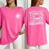 Camiseta Feminina de Algodão Y2K com Gola Redonda, Manga Curta, Estampa Personalizada de Caveira e Flores, Versátil, Macia, Top de Verão Super