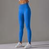 Deportes al Aire Libre Transfronterizos Running Fitness Cintura Alta Melocotón Levantamiento de Cadera Ajuste de Abdomen Mallas Nude Pantalones de Entrenamiento de Yoga 611