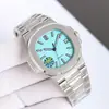 Réplica Nautilus Serie 5711 Automático Completo Mecánico de Negocios Multifuncional Reloj para Hombre 24.9015 Máquina Todo en Uno 31