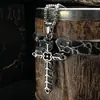 Chiba Taiyin Vikingo Escandinavo Retro Cruz del Sol Colgante Personalizado para Hombre Joyería Personalizada Europea y Americana Colgante