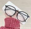 Lentes de sol rubor que cambian de color estilo coreano, lentes de sol rosas degradados, montura grande, estilo urbano, apariencia sencilla, para pareja, para conducir, a la moda