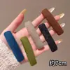 Pinza para el pelo de punto floral vintage de otoño e invierno, pinza lateral para mujer, accesorio para el pelo elegante y sofisticado, pinza para flequillo