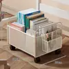 Estantería para libros, organizador móvil para mochilas de estudiantes, herramienta de almacenamiento de libros debajo del escritorio, carrito pequeño de pie, artículo útil para uso en el aula