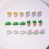 Planta Suculenta Girasol Arte de Uñas Joyería Resina Lindo Estéreo Funda para Teléfono Móvil Material DIY Accesorios de Ensamblaje para Uñas