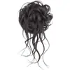 Peluca de Moño Redondo para Mujer, Moño de Capullo de Flor tipo Seda, Moño de Cabello Estilo Antiguo, Cabello Artificial Natural Esponjoso, Anillo de Peluca Bigote de Dragón