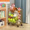 Estante de Armazenamento de Brinquedos para Bebês e Crianças de Chão Removível Estante de Armazenamento Doméstico Estante de Brinquedos Simples Classificação e Organização Armazenamento