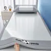 Esterilla Refrigerante de Seda de Hielo Clase A para Dormitorios Estudiantiles, Esterilla de Regalo para Dormitorio de Verano, Esterilla Suave Plegable Individual, Esterilla de Verano, Lavable a Máquina