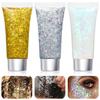 Serie Láser Transfronteriza Gel Polvo Fino Estrella de Cinco Puntas Gel de Lentejuelas Mixtas Polvo de Alto Brillo Maquillaje Cuerpo Sombra de Ojos