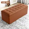 Banqueta para Cambiar Zapatos para Entrada de Casa, Vestidor de Tienda de Ropa, Banco Largo Rectangular, Almacenamiento al Pie de la Cama, Banco Sofá para Sentarse