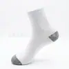 Calcetines Deportivos de Algodón Xiyin Amazon para Hombres y Mujeres, Media Caña, Color Sólido, Absorbentes de Sudor, Transpirables, Calcetines Negros y Blancos, Calcetines Casuales para Primavera y Verano al por Mayor