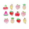 Resina de Manzana Accesorios para Joyería DIY Funda de Teléfono Parche de Pegamento de Crema Accesorios para Zapatos de Madera Zueco Flor para Zapatos Materiales para Pasador DIY