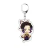 Llavero Acrílico Demon Slayer Transfronterizo Kamado Tanjirou Nezuko Patrón de Dibujos Animados Acrílico