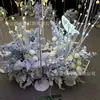 Luces de Suelo Acrílicas Luminosas de Perlas para Bodas, Pantallas de Paisaje Luciérnaga para Ventanas, Decoraciones de Escenario de Boda, Luces Guía para Caminos