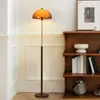 Abajur de Mesa Estilo Francês, Lâmpada Pôr do Sol, Luminária Cogumelo de Cabeceira para Quarto, Luz Ambiente Lateral de Sofá para Sala de Estar, Luminária de Chão Vintage Transfronteiriça