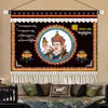 Tapices del Paisaje del Palacio de Potala de Xizang Pintura Mural Horizontal Sala de Estar Sofá Pared de Fondo de TV Mesita de Noche Tela Decorativa