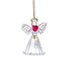 Pingente de Decoração de Árvore de Natal Sino de Vento para Pátio Pingente para Jardim Externo Pingente de Cristal Suprimento Transfronteiriço Pinha de Vidro