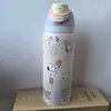 Taza de Fruta Casual y Elegante, Gran Capacidad, Taza Térmica de Doble Pared con Vacío de Acero Inoxidable 304, Botella de Agua Deportiva Portátil para Exteriores