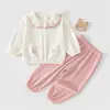 Conjunto de Ropa para Bebés y Niñas Pequeñas, Ropa Estilo Primavera, Ropa para Estar en Casa, Ropa de Bebé, Conjuntos Casuales de Princesa para Niñas, Ropa para Exteriores